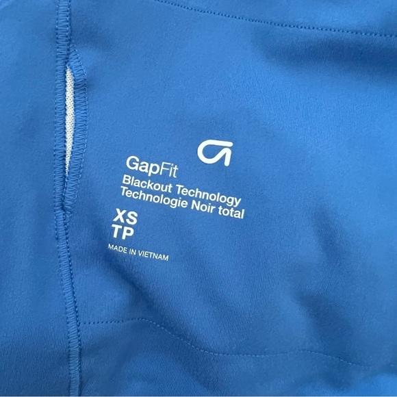 Gap Fit Blue Sports Bra XS - Picture 3 of 3